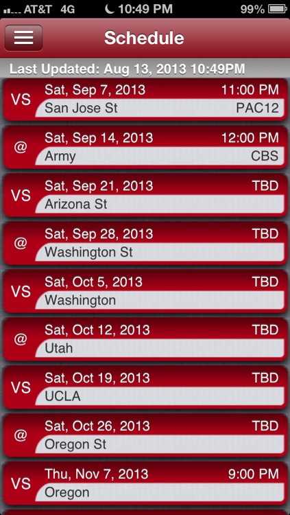 Stanford Football Live