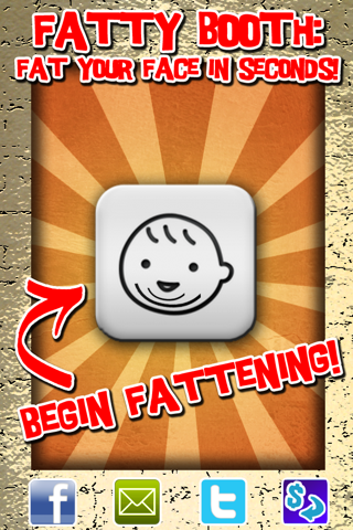 Fatty Booth: Fat your face in seconds! screenshot 3
