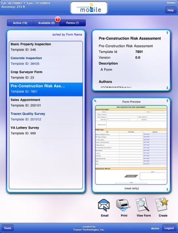 COMMANDmobile® - iPad Edition screenshot 4