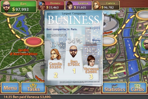 Trade Mania for iPhone screenshot 3