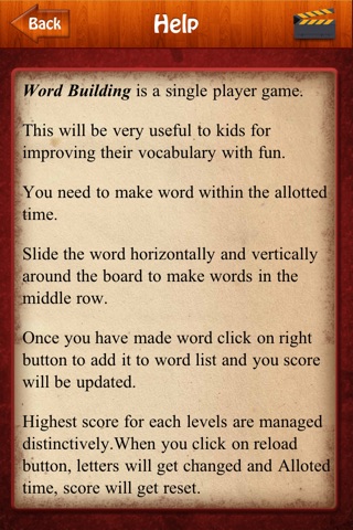 Word Building screenshot 2