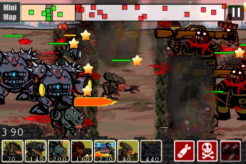 2012 Zombies vs Aliens Warfare screenshot 4