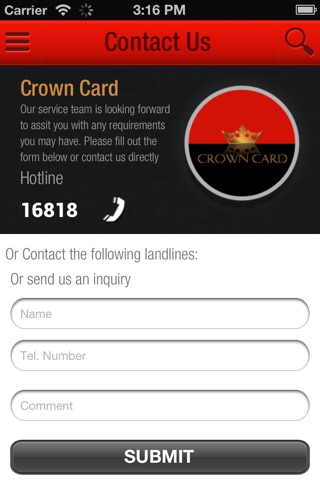 Crown Card screenshot 2