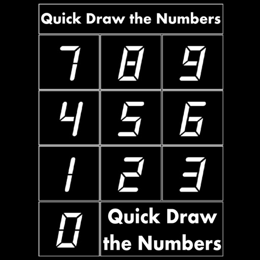 Quick Draw Numbers Icon