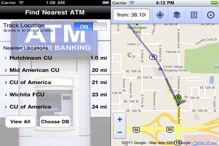 Find Nearest ATM