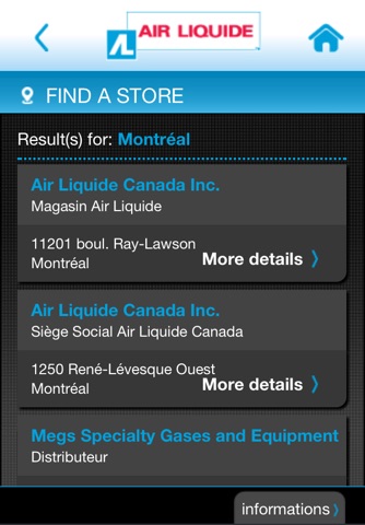 Air Liquide mobile services screenshot 3