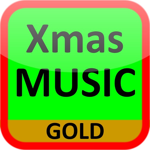 Xmas MUSIC Gold icon