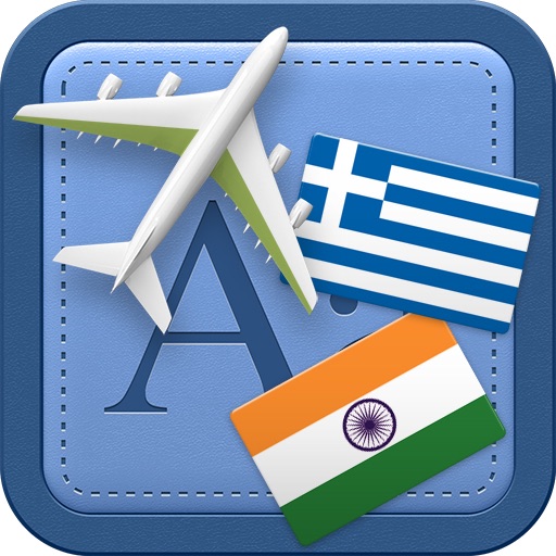 Traveller Dictionary and Phrasebook Greek - Hindi icon