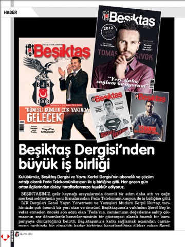 Beşiktaş Dergi screenshot 2