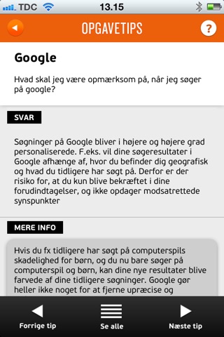 Opgavetips screenshot 3