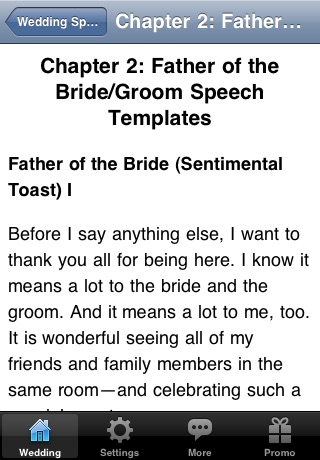 Wedding Speeches for the Father of the Bride and Groom screenshot 3