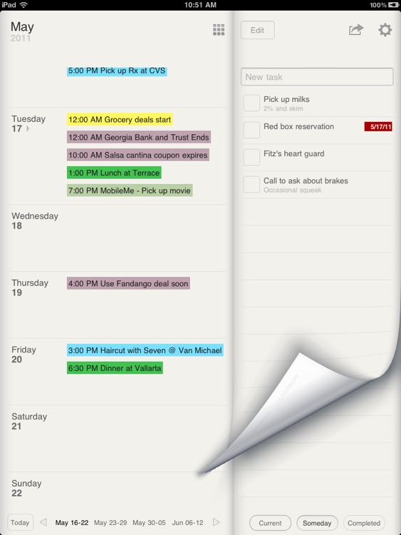 Planner for iPad - Weekly Calendar and Tasks