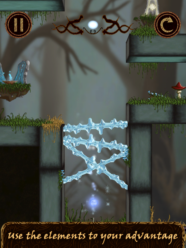 ‎Wisp: Eira's tale - A casual and relaxing indie puzzle game inspired by nordic and celtic mythology Screenshot