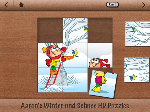 Aaron's winter and snow HD puzzle game screenshot 3