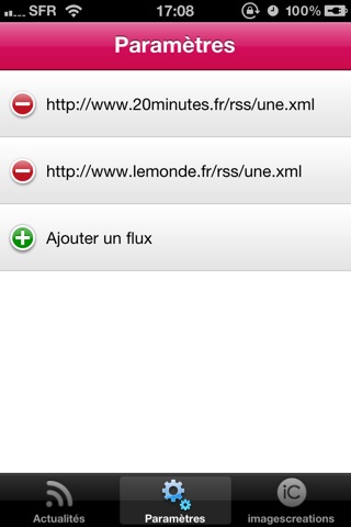 RSSread  (Lecteur de Flux RSS gratuit) screenshot 3