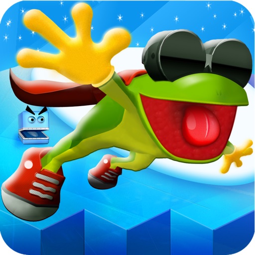 Frog on Ice Icon