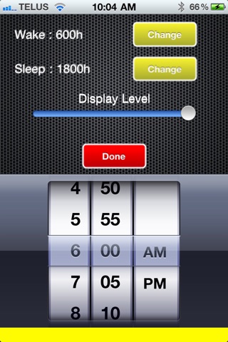 iWakeEarly Toddler Sleep Training Nighlight Alarm Clock screenshot 3