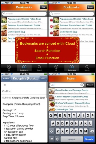 500 Soup Recipes screenshot 3