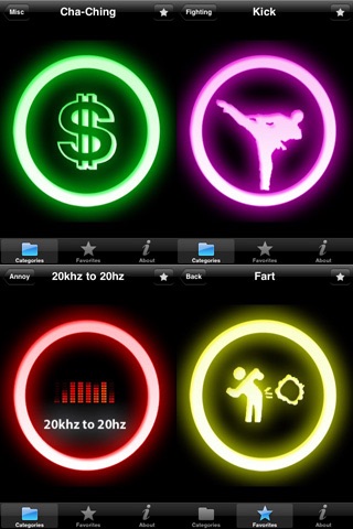 Glow Sound Buttons - Awesome All in 1 Soundbox screenshot 4