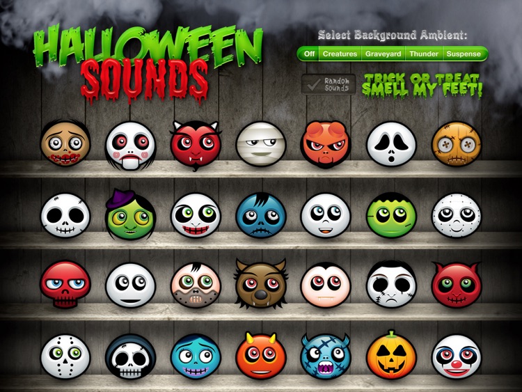 Halloween Sound Effects Board