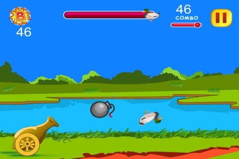 Old Ugly Duck Tap Hunt FREE - Mallard Cannon Siege Shooting Game screenshot 4