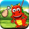 Epic Dragon Rope Game For Kids - Child Safe App With NO Adverts