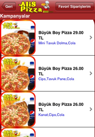 Alis Pizza screenshot 3