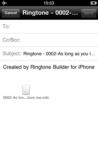 Ringtone Builder Lite screenshot 4