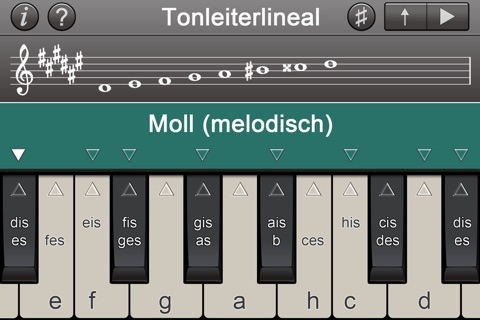 Tonleiterlineal screenshot 3