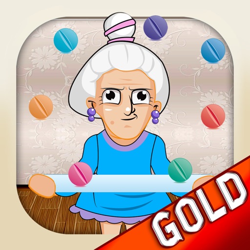 Old Grandma pills medication going insane in the nurse retired home house - Gold Edition icon