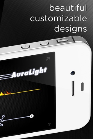AuraLight - Music visualizer for DJ’s, parties, and dancing to dubstep, house, techno, and electronica! screenshot 2