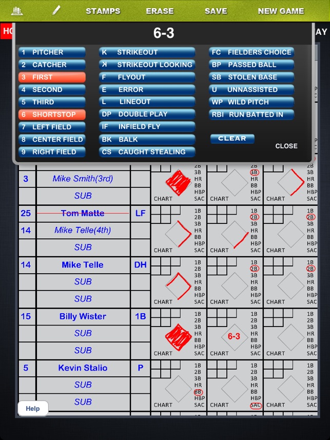 Baseball Scorebook(圖4)-速報App