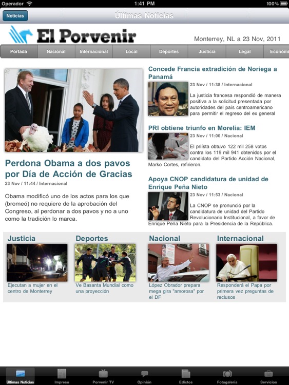 Periodico El Porvenir HD