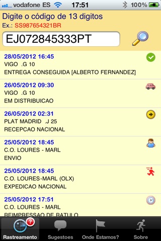 CTT Correios screenshot 3