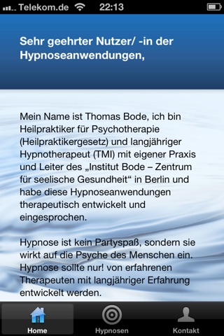 Hypnose 4 - Bode Institut screenshot 2