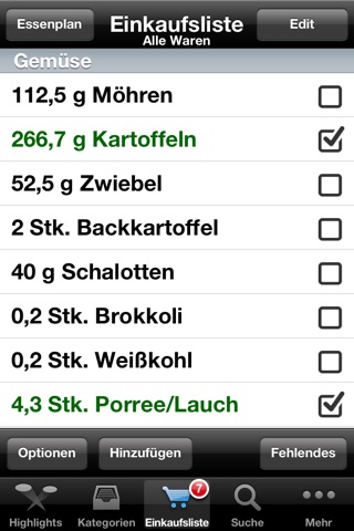 RezeptePlan.de HD screenshot 4