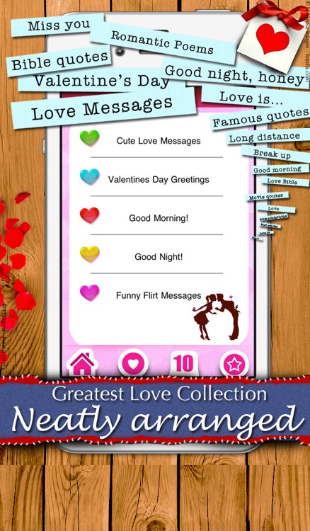 5,000 Love Messages - Romantic ideas and words for your sweetheart