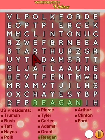 Wordsearch Deluxe HD screenshot 4