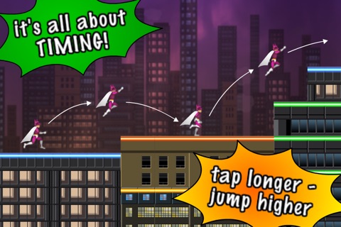 Fast Running Super Hero Free - Endless Runner screenshot 3