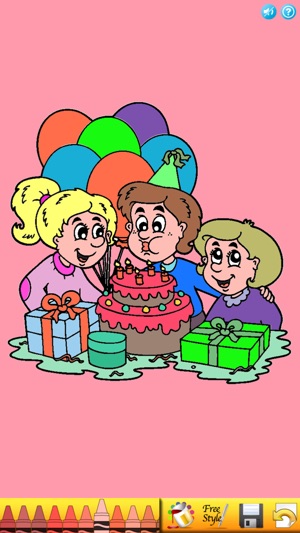 Birthday Coloring Book!(圖3)-速報App