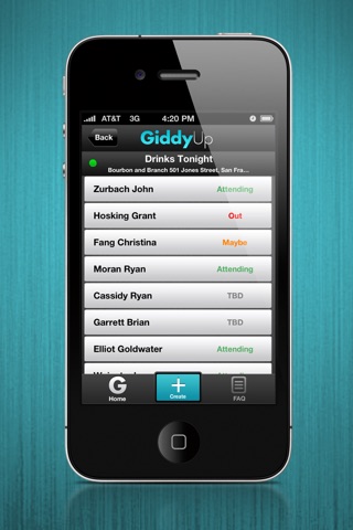 GiddyUp - Get Inviting screenshot 2