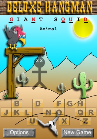 Free Deluxe Hangman screenshot 2