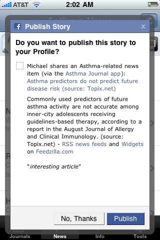 Asthma Journal Free screenshot 4