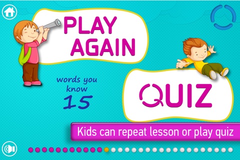 KIDDY SIGHT WORDS AMERICAN ENGLISH: reading game for kids screenshot 3