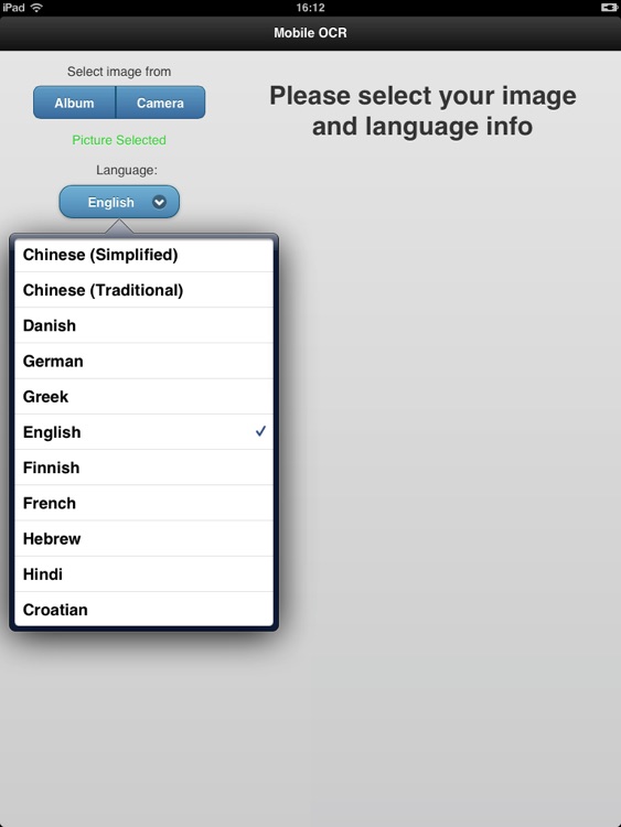 OCR Scanner - Images & documents to text - for iPad screenshot-4