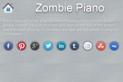 Zombie Piano (FREE) screenshot 2