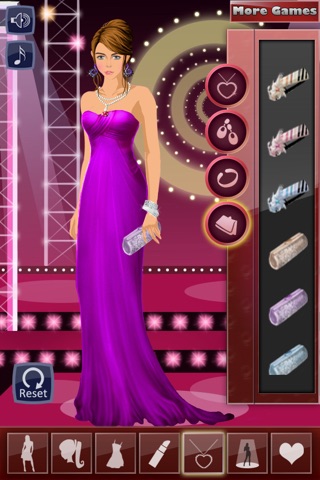 iDress - Red Carpet Dress up and Makeup Studio screenshot 2