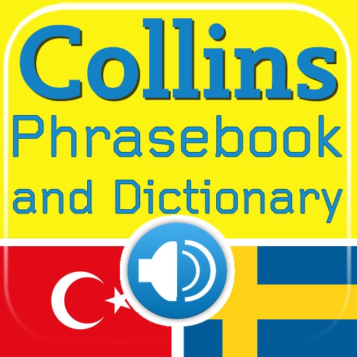 Collins Turkish<->Swedish Phrasebook & Dictionary with Audio icon