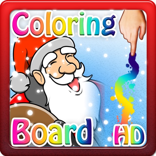 Coloring Board HD - Drawing for kids - XMas Edition iOS App