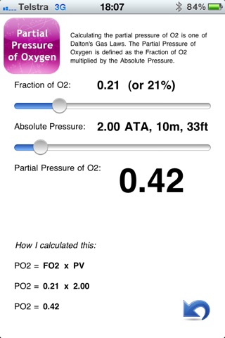 Dive Formulas screenshot 3